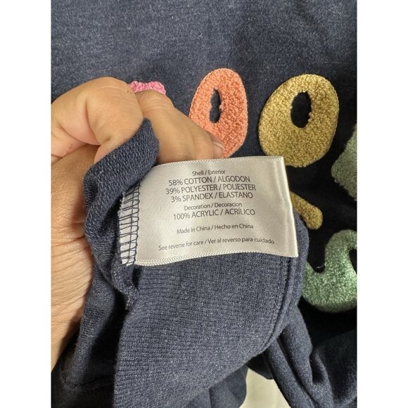 Wildfox Women’s “Good Vibes” Oversized Sweater Gray Crew Neck Pullover Size XL - Picture 9 of 10